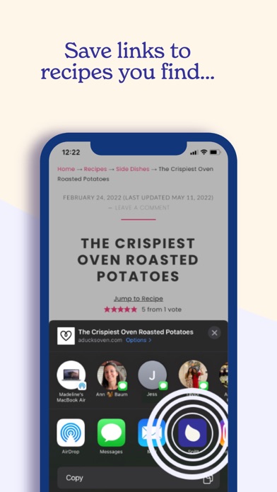 Spillt: Recipe & Meal Plan App Screenshot