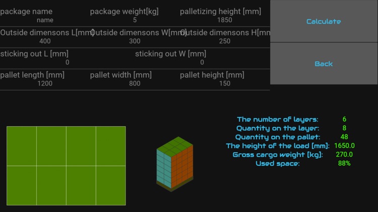 Pallet Loading Calculator