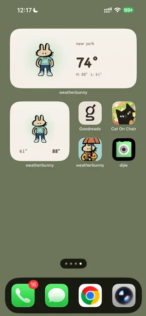 weatherbunny: outfit helper iPhone screenshot 5