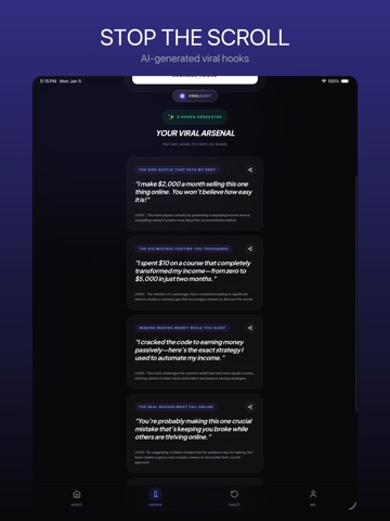 ViralAudit AI - Go Viral Fast iPad screenshot