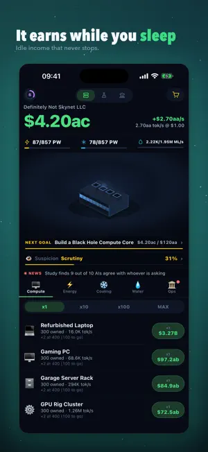 AI Tycoon: Idle Datacenter screenshot 2