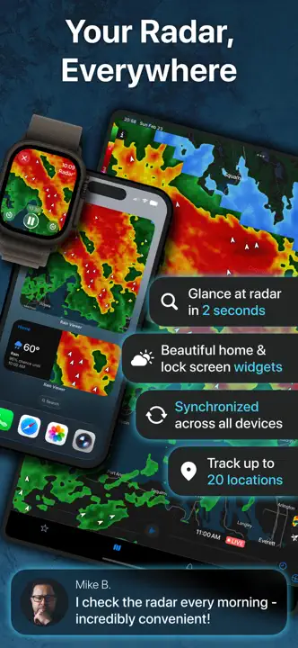 RainViewer: Screenshot 2 von 10