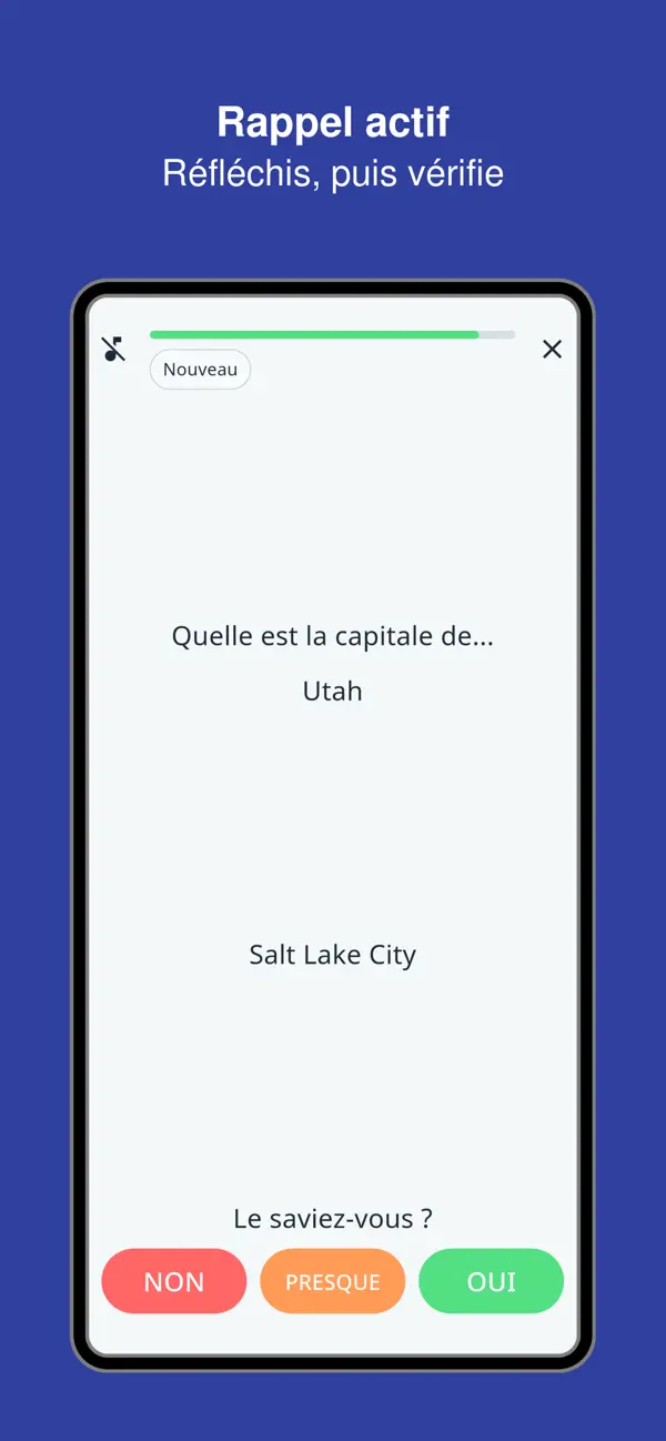 Screenshot #3 pour États américains : révision