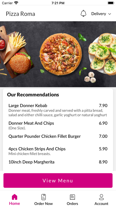 Pizza Roma. Screenshot