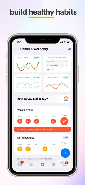 Lunatask: A Better To-Do List screenshot 2