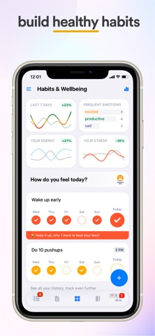 Lunatask: A Better To-Do List screenshot
