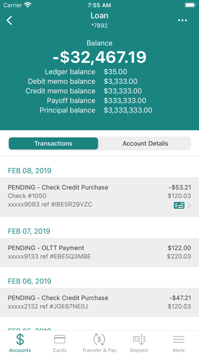 Hello Credit Union Screenshot