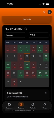 NVA Finanzas Personales screenshot