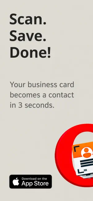 Quick Contact Biz Card Manager screenshot 1