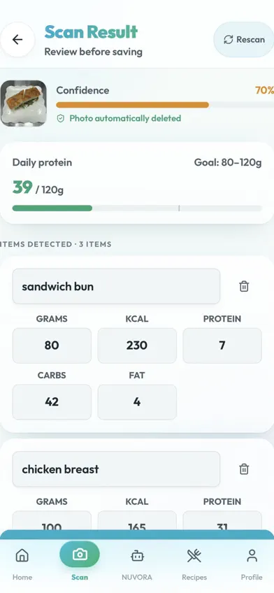 Nuvora: GLP-1 Routine screenshot 4