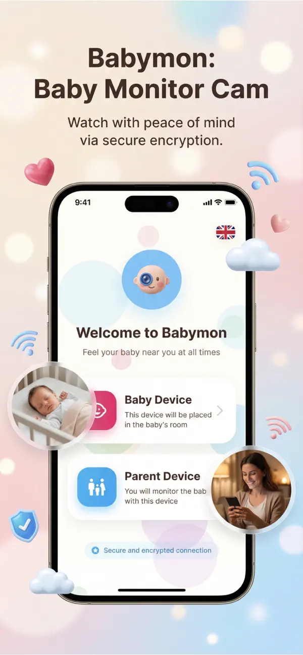 Screenshot #1 pour Baby Monitor Cam: Babymon