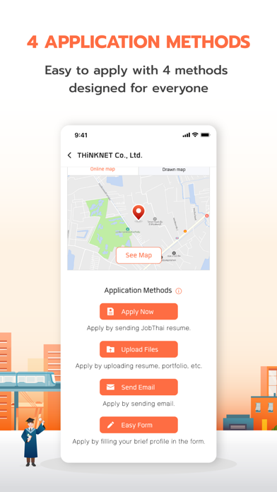 JobThai Jobs Search Screenshot