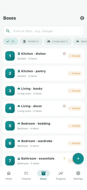 Mudora: Moving Checklist screenshot 3
