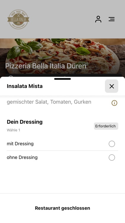 Pizzeria Bella Italia Düren screenshot-3
