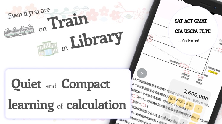 Solve calculation by cellphone