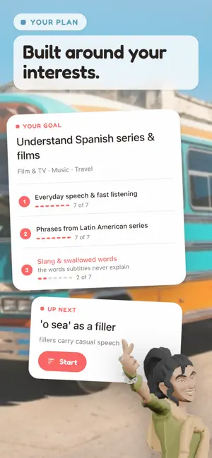 Language Learning App - oohula screenshot 3