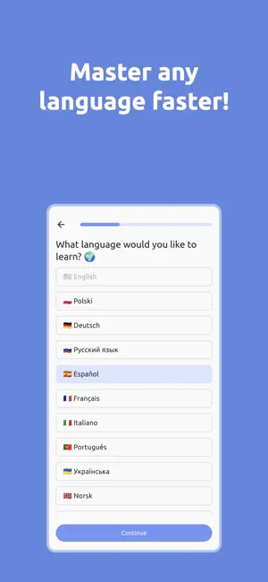 Language Practice - Soliloquy screenshot 1