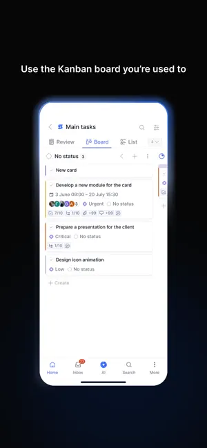 Shtab: Tasks & Kanban Board screenshot 2