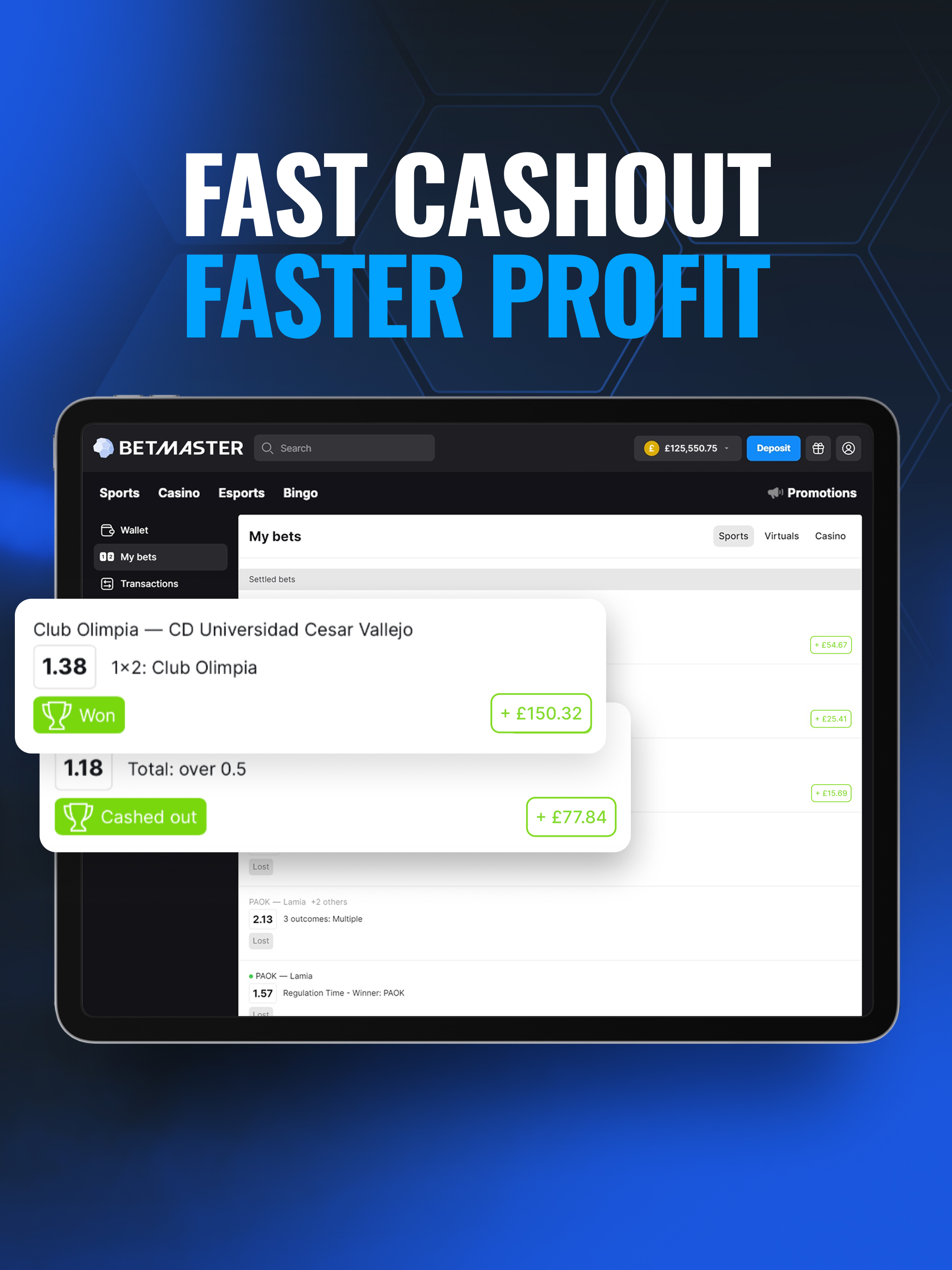 Betmaster - Sports Betting screenshot 14