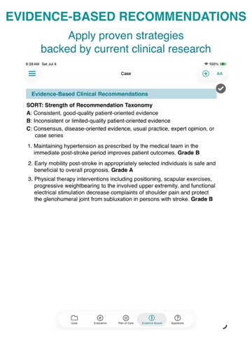 Acute Care PT Case Files iPad screenshot
