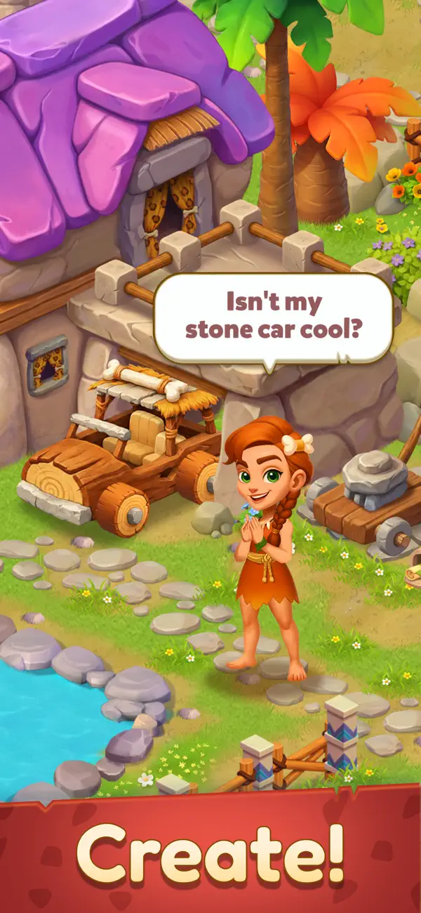 #3. Merge Age: Stone Haven (iOS) Által: Puzzle1Studio,inc.