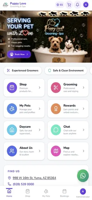 Puppy Love Pet Grooming screenshot 1