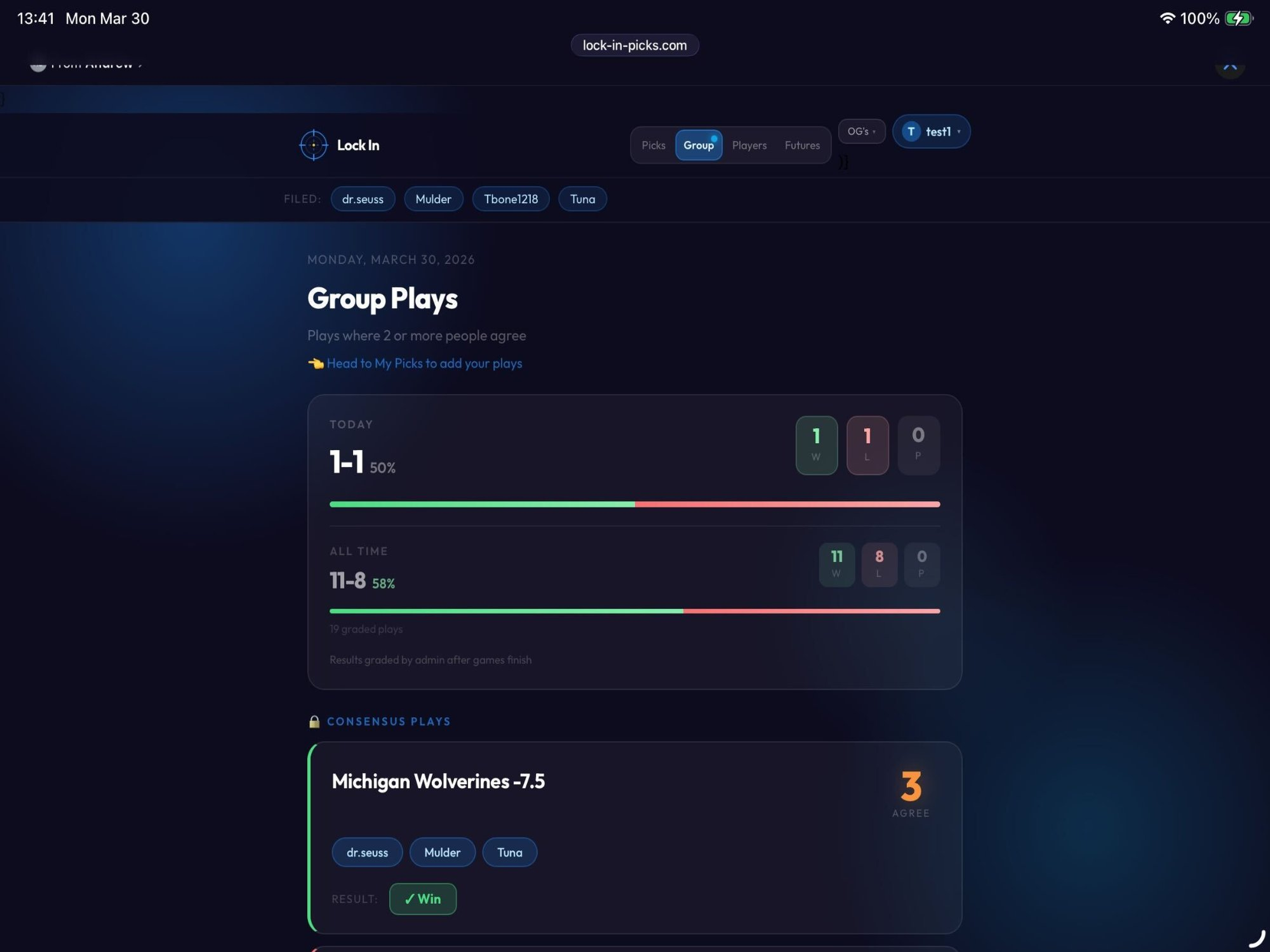 Lock-In Picks screenshot 8