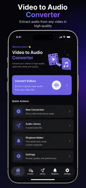 MP3 Converter: Videos to Audio screenshot 2