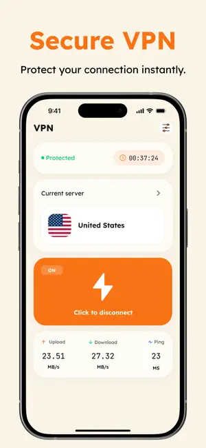 VPN - Hot Fire VPN Proxy screenshot 1