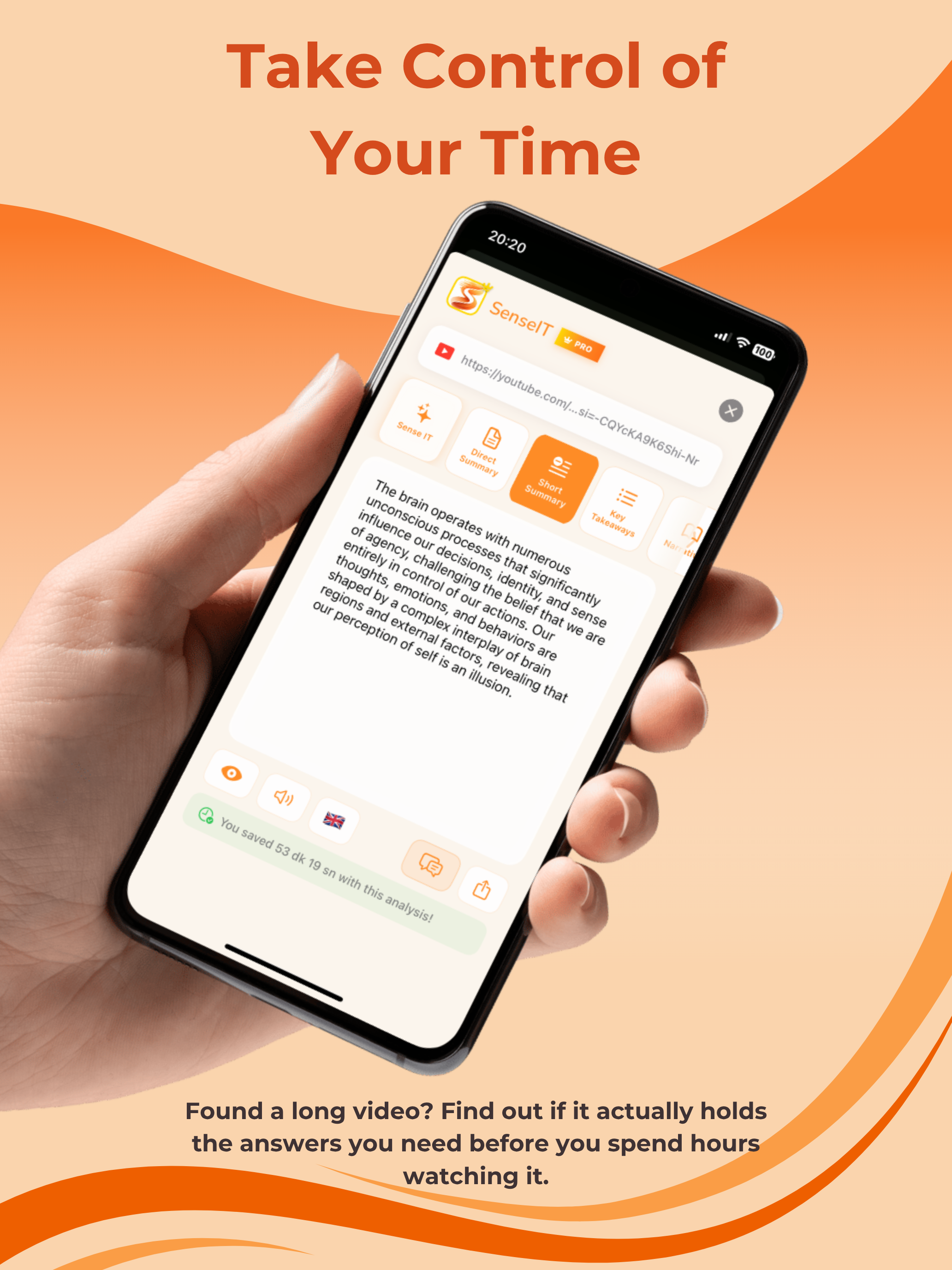 SenseIT: AI Video Summarizer screenshot 9