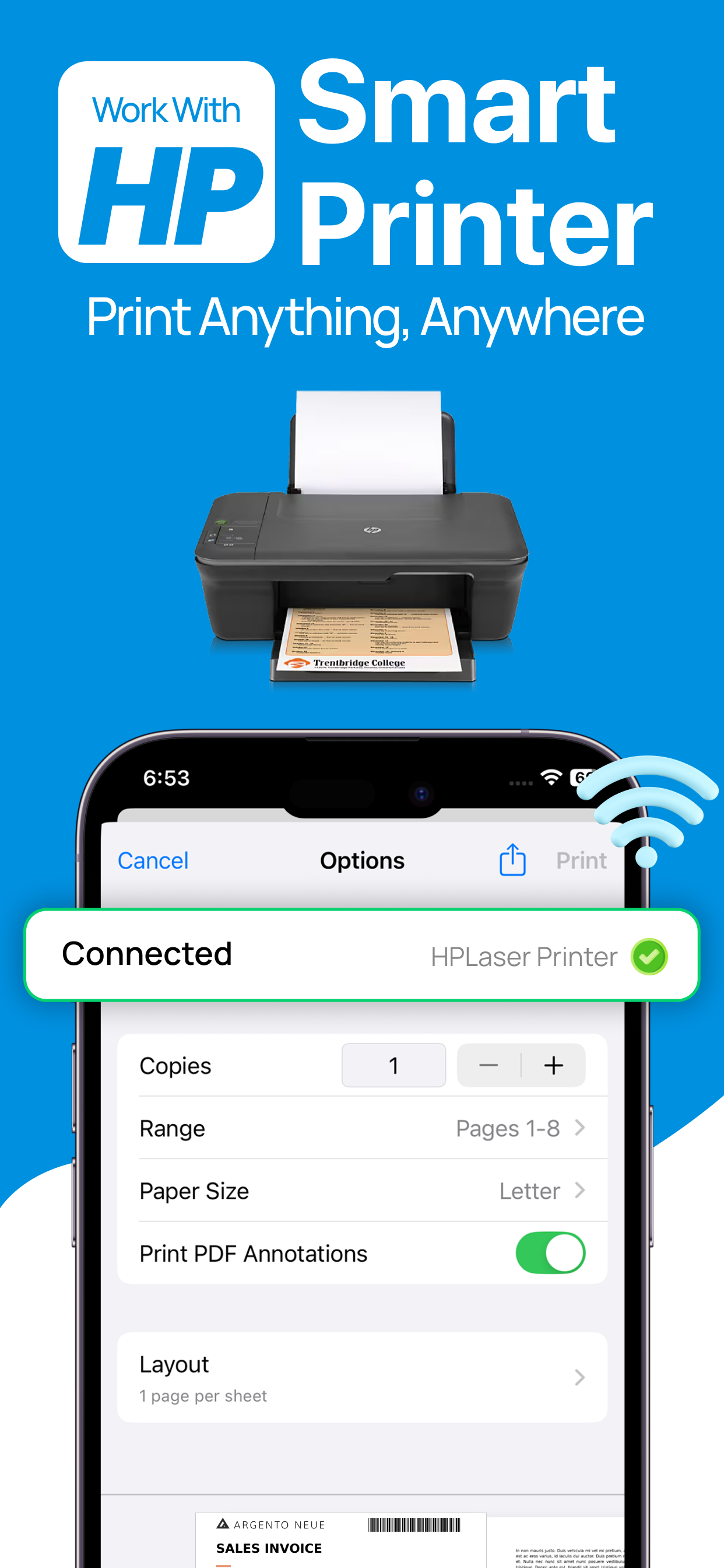 HP Smart Printer App - iPrint®