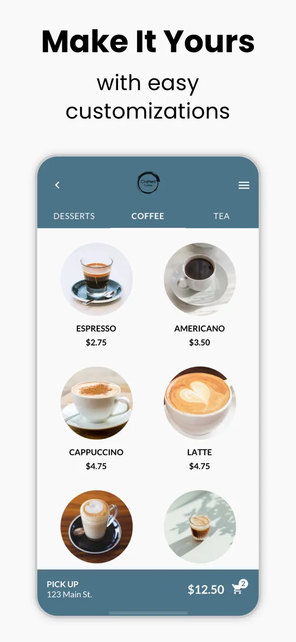 Screenshot #3 pour Crafted Coffee