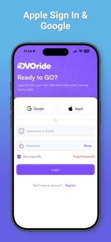 Ovo Ride - Car Sharing screenshot