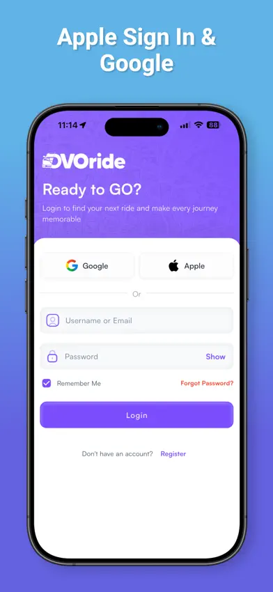 Ovo Ride - Car Sharing screenshot 5