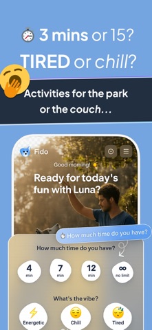 Fido: Fun Dog & Puppy Training iPhone screenshot