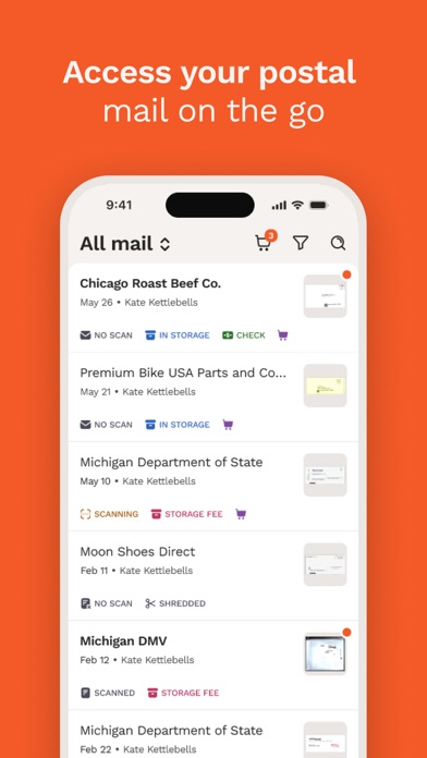 LZ Virtual Mail screenshot