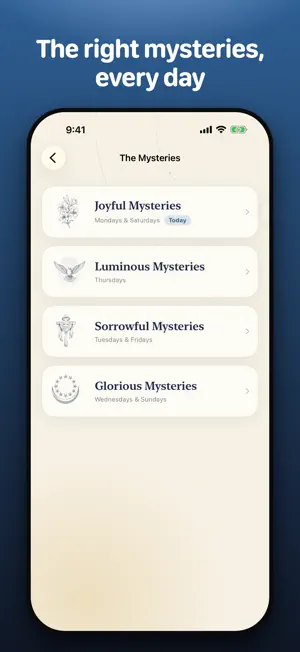 Salve: The Rosary App screenshot 3