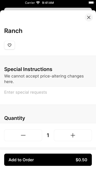 App screenshot