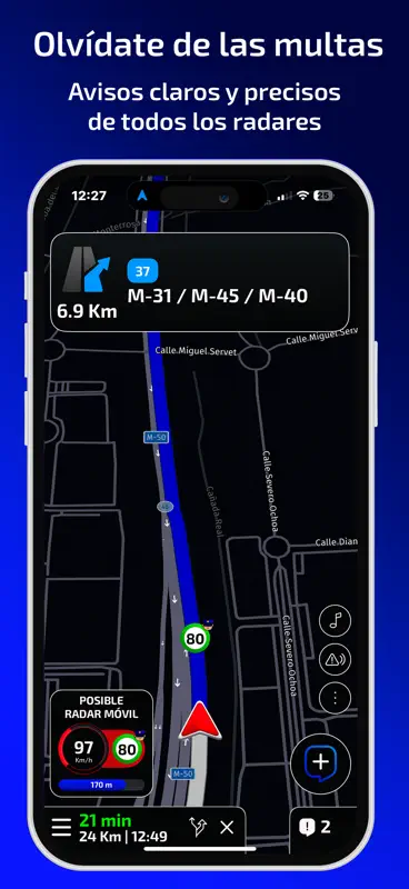 Radarbot: Avisador de radares screenshot 3 of 8