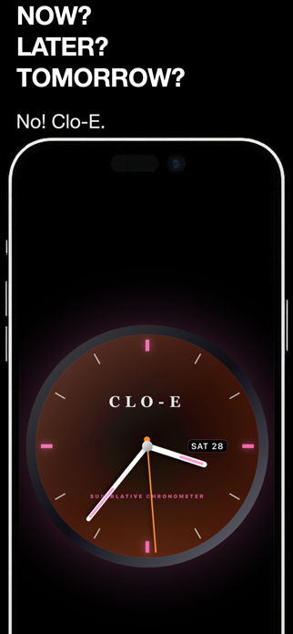 Clo-E – Minimal Clock Screenshot 8 of 10