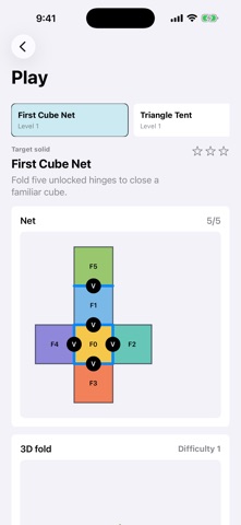 FoldShape Quest screenshot