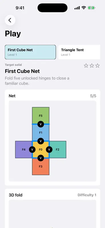 FoldShape Quest screenshot 2 of 5