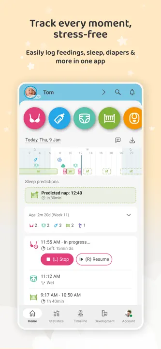 Baby Daybookのスクリーンショット（2/8）