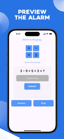 Wake Up - Math Alarm Clock Screenshot 3 of 5