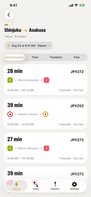 MetroZen Transit screenshot 3