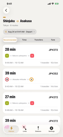 MetroZen Transit Screenshot 3 of 7