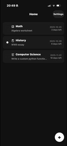 HomeworkHub screenshot