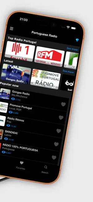 Portuguese Radio Online screenshot 2