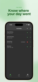 Activity Log - Time Tracker screenshot