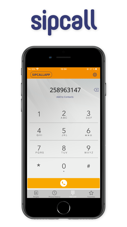 #1. sipcall (iOS) 由: Backbone Solutions AG
